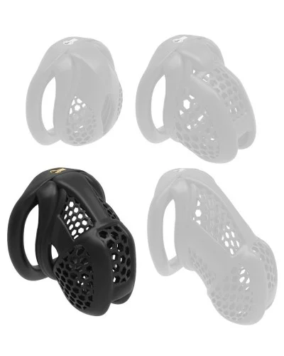 Cage Mayak Noire L 6.5 x 3.3cm sextoys et accessoires sur La Boutique du Hard