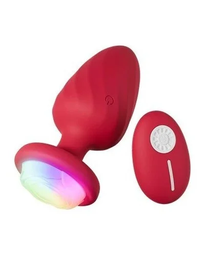 Plug vibrant Sunoo 8.5 x 4cm Rose sextoys et accessoires sur La Boutique du Hard