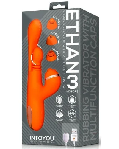 Vibro rabbit Ethan 11 x 3.4cm sextoys et accessoires sur La Boutique du Hard