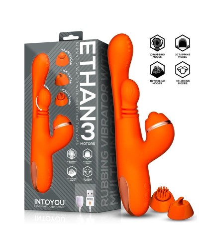 Vibro rabbit Ethan 11 x 3.4cm sextoys et accessoires sur La Boutique du Hard
