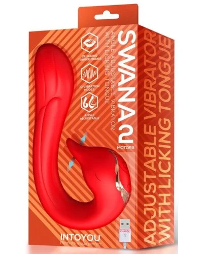 Vibro rabbit Swana 14 x 3.3cm sextoys et accessoires sur La Boutique du Hard