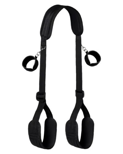 Maintien Cuisses et Poignets Restraint Up Noir sextoys et accessoires sur La Boutique du Hard