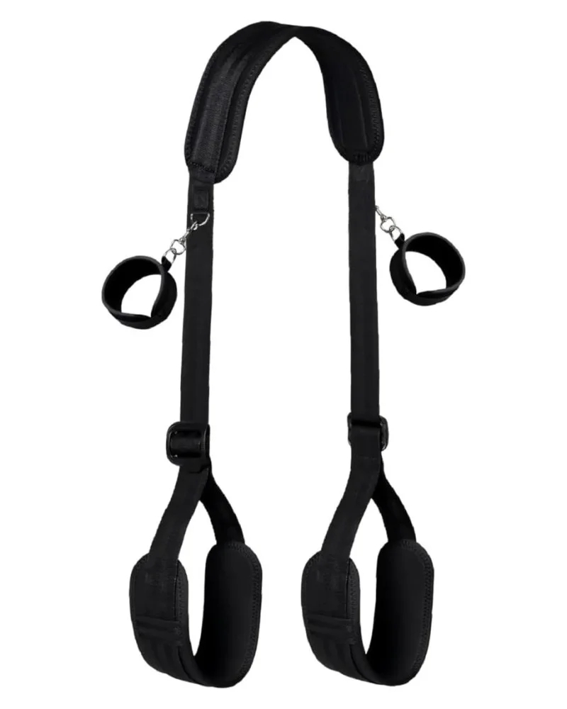 Maintien Cuisses et Poignets Restraint Up Noir sextoys et accessoires sur La Boutique du Hard