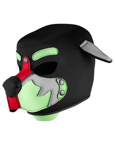 Cagoule Wolf Gang Noir-Vert sextoys et accessoires sur La Boutique du Hard