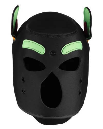 Cagoule Wolf Gang Noir-Orange sextoys et accessoires sur La Boutique du Hard