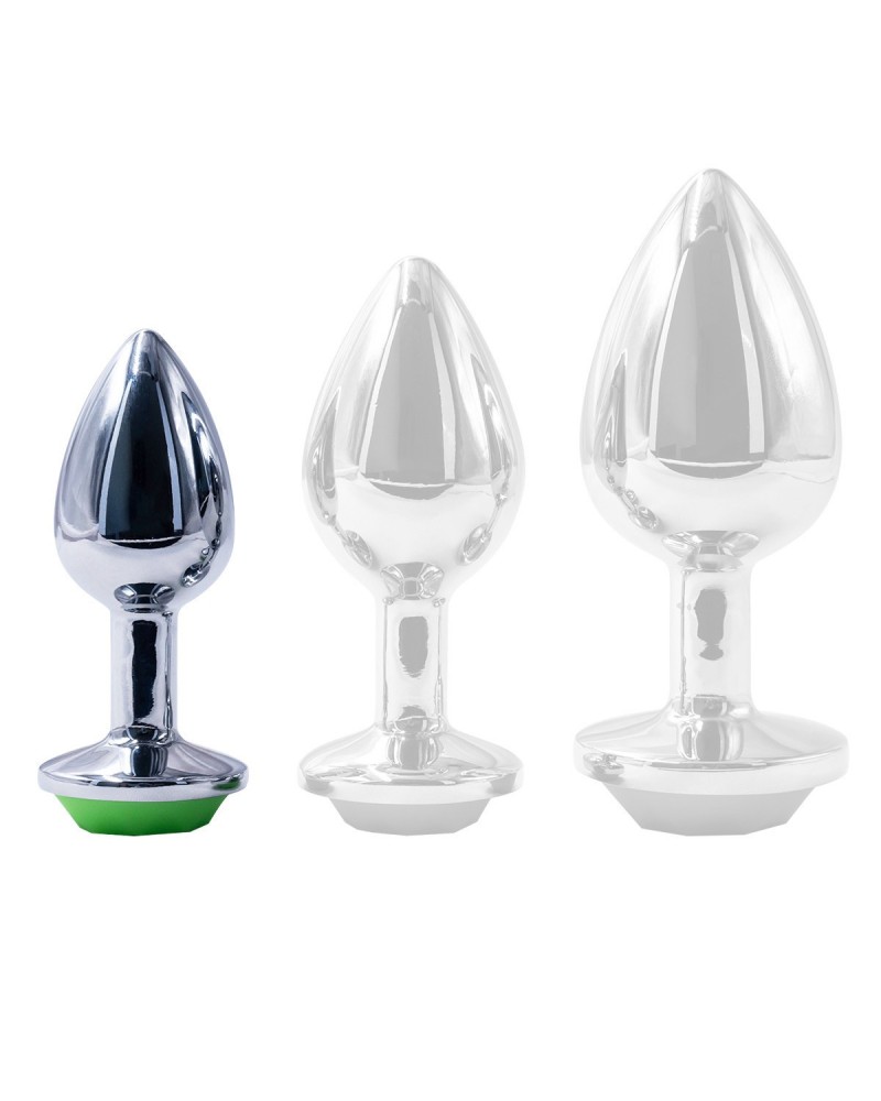 Plug lumineux Ykonyk S 6 x 2.7cm sextoys et accessoires sur La Boutique du Hard