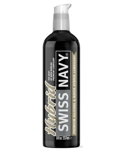 Lubrifiant hybride Swiss Navy Hybrid 237ml sextoys et accessoires sur La Boutique du Hard