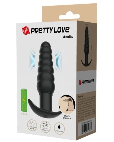 Plug vibrant Aeolis Pretty Love 10 x 2.8cm sextoys et accessoires sur La Boutique du Hard