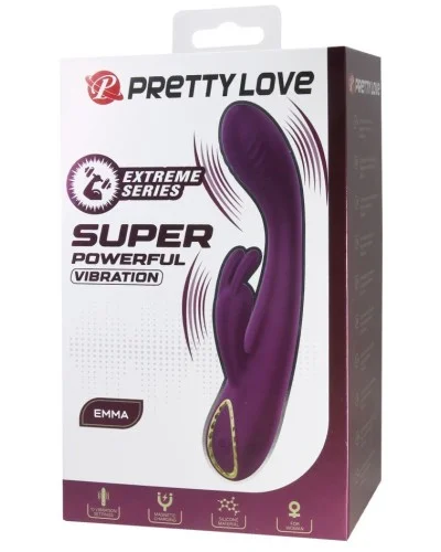 Vibro rabbit Emma 11 x 2.5cm sextoys et accessoires sur La Boutique du Hard