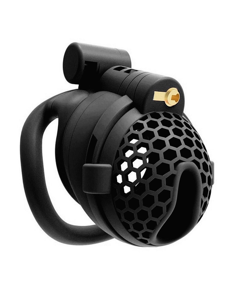 Cage avec Picots Hombick 6.5 x 3.2 cm Noire sextoys et accessoires sur La Boutique du Hard