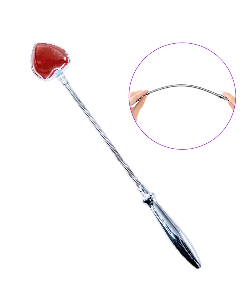 Paddle flexible 41cm Plug anal SILVER HEART 10 x 2cm sextoys et accessoires sur La Boutique du Hard