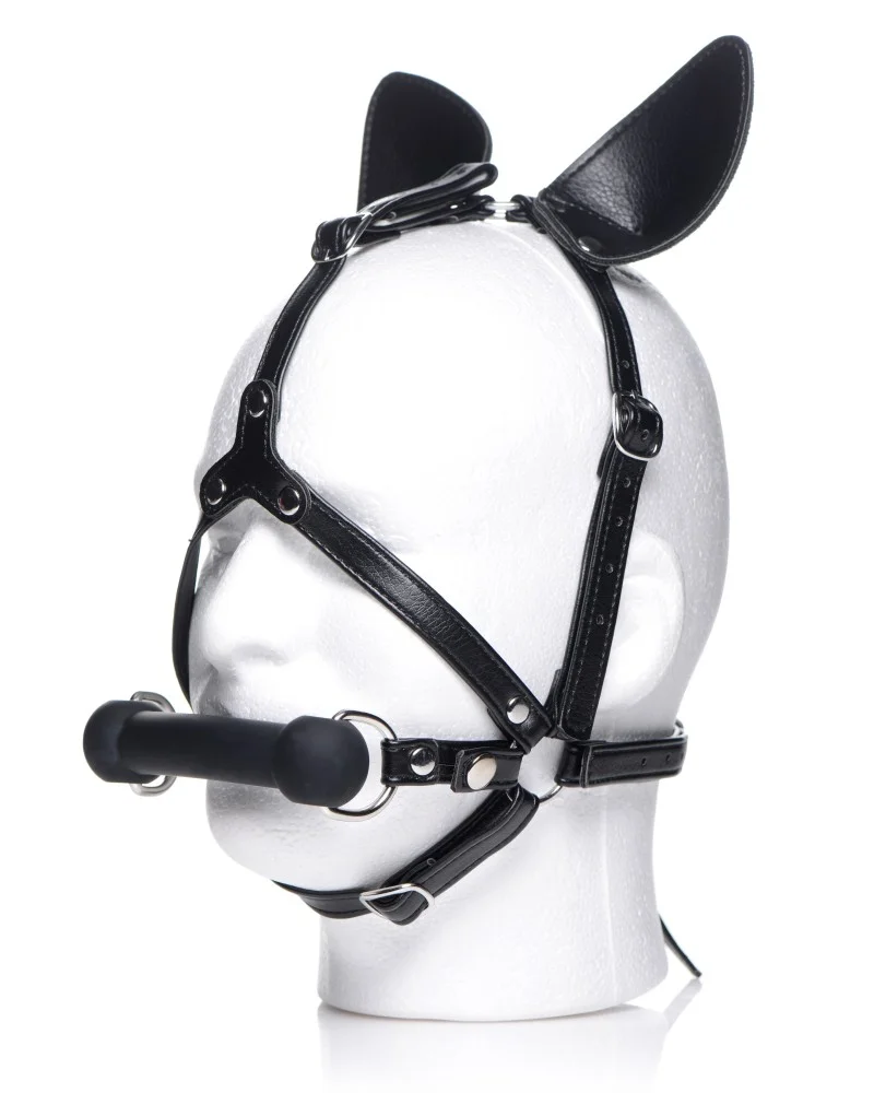 Harnais de Tête Dark Horse Simili sextoys et accessoires sur La Boutique du Hard