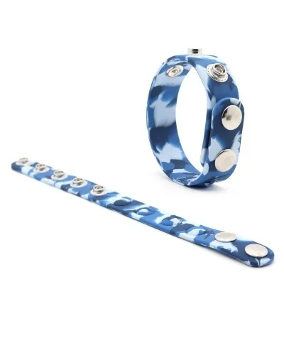 Cockring Forko 25-65 mm Bleu sextoys et accessoires sur La Boutique du Hard