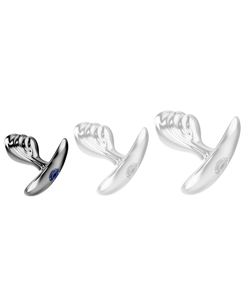 Plug Threecurve S 6 x 2.8cm sextoys et accessoires sur La Boutique du Hard