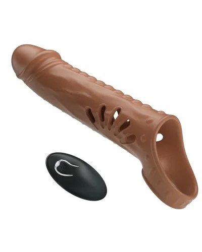 Gaine de pénis vibrante Bridess 20 x 4.5cm sextoys et accessoires sur La Boutique du Hard