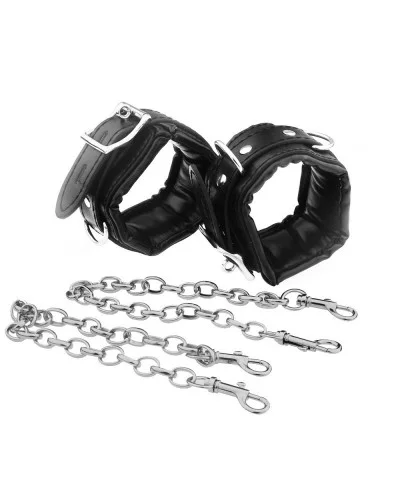 Menottes et Ballstretcher Wriscock M Poids 328g sextoys et accessoires sur La Boutique du Hard