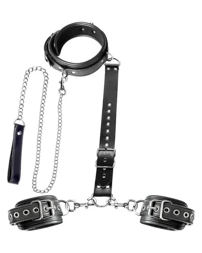 Attaches Poignets-Cou Restig Simili sextoys et accessoires sur La Boutique du Hard
