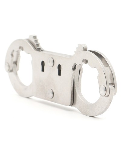 Menottes de pouces Fingyblok Métal sextoys et accessoires sur La Boutique du Hard