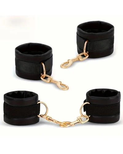 Kit de Restriction Polyvalent Bondipol Noir sextoys et accessoires sur La Boutique du Hard