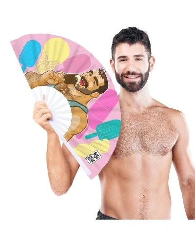 Éventail Ice cream 64cm sextoys et accessoires sur La Boutique du Hard