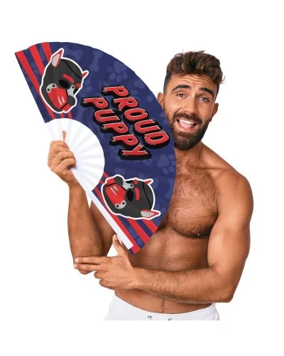 Éventail Proud puppy 64cm sextoys et accessoires sur La Boutique du Hard