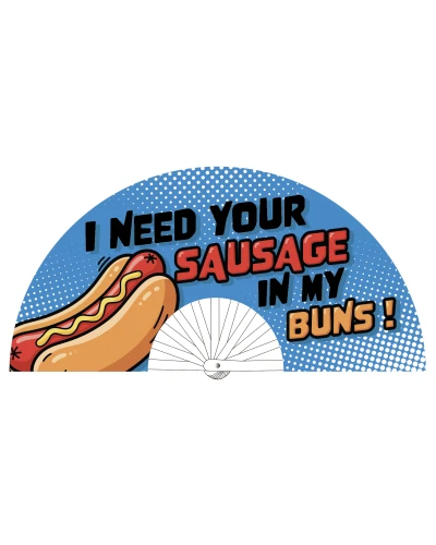 Éventail Sausage 64cm sextoys et accessoires sur La Boutique du Hard