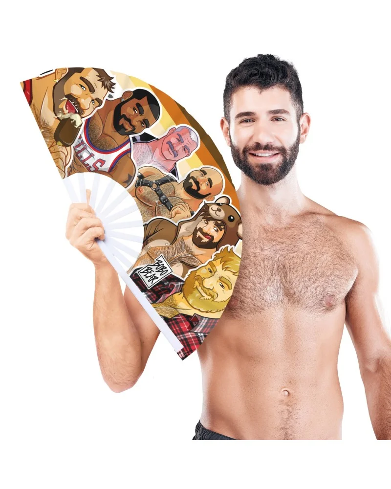 Éventail Bear pride 64cm sextoys et accessoires sur La Boutique du Hard