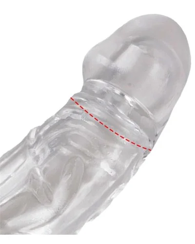 Gaine Clear dicker 19 x 5cm sextoys et accessoires sur La Boutique du Hard