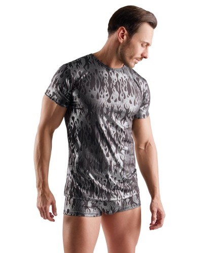 Boxer Hellyo Noir-Argenté sextoys et accessoires sur La Boutique du Hard