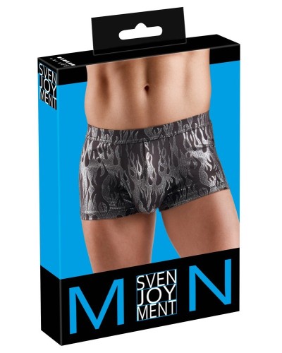Boxer Hellyo Noir-Argenté sextoys et accessoires sur La Boutique du Hard