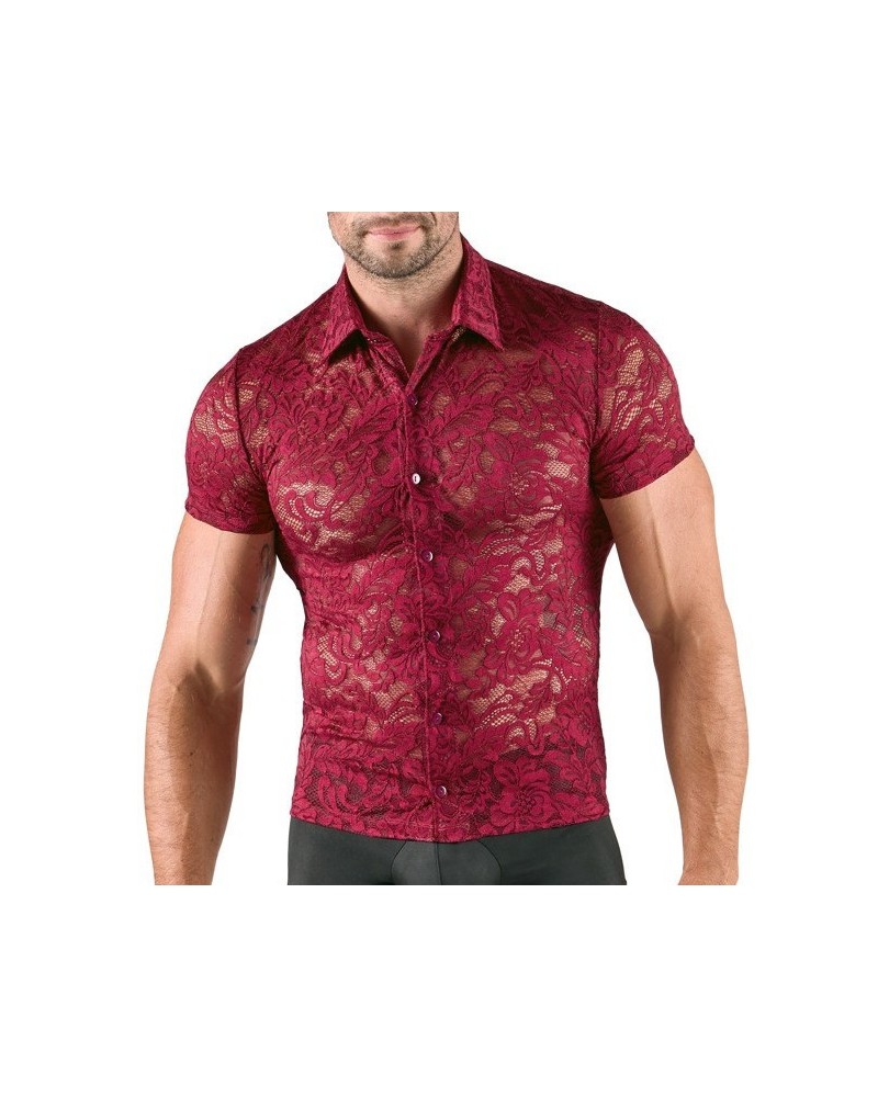 Chemise en dentelle Kalispa Bordeaux sextoys et accessoires sur La Boutique du Hard