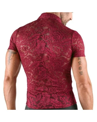 Chemise en dentelle Kalispa Bordeaux sextoys et accessoires sur La Boutique du Hard