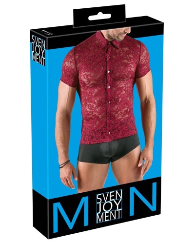 Chemise en dentelle Kalispa Bordeaux sextoys et accessoires sur La Boutique du Hard