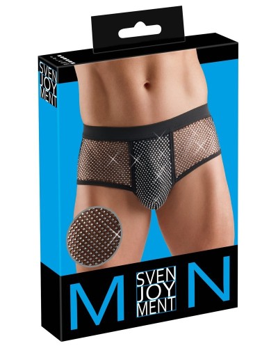 Shorty avec Strass Lightclac Noir sextoys et accessoires sur La Boutique du Hard