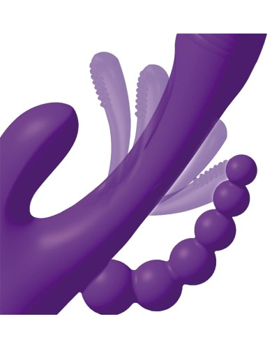 Vibro rabbit chapelet anal Triya 14 x 3.6cm