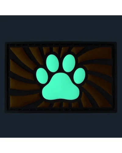 Tag Paw avec scratch Orange