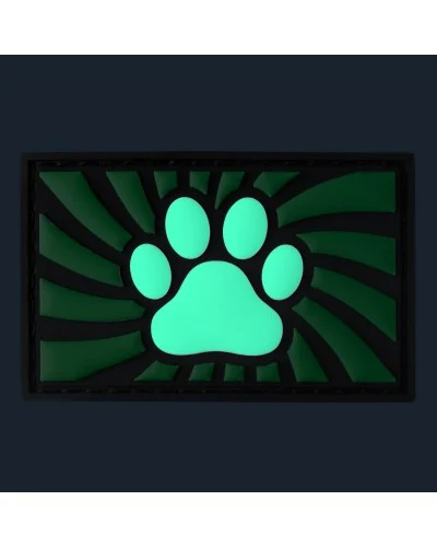 Tag Paw avec scratch Vert