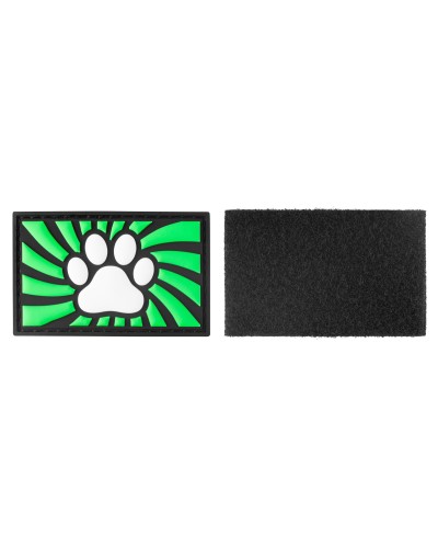 Tag Paw avec scratch Vert