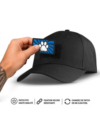 Casquette Fuck & Fist Tag Paw Bleu