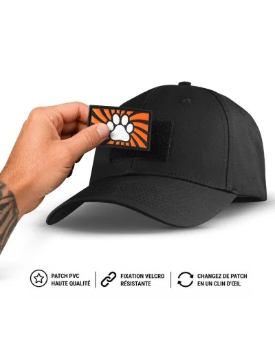 Casquette Fuck & Fist Paw Orange