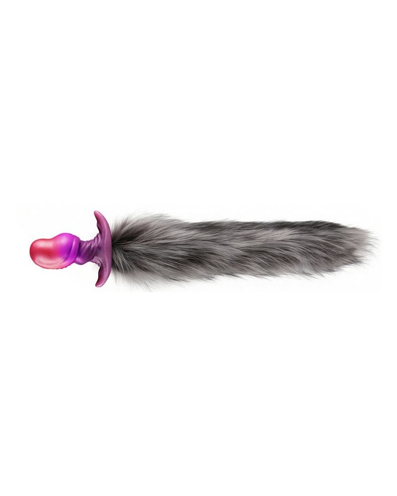 Plug queue de renard Beanyx queue 43cm noire