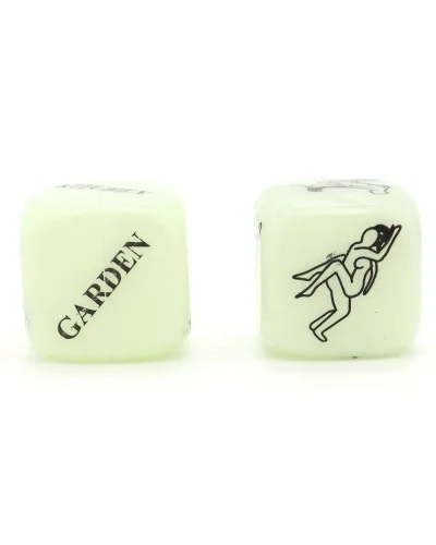 Dés coquins Glow dark