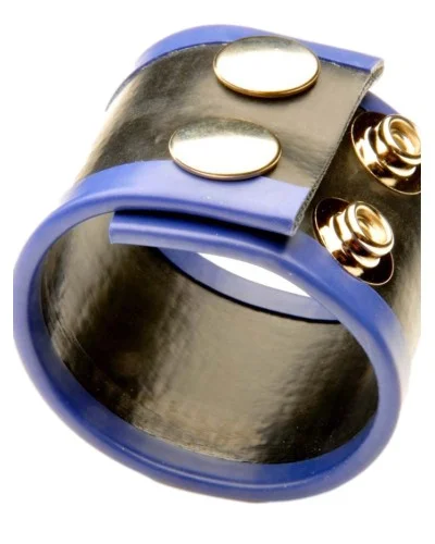 Ballstretcher Rubber 2 Pressions Bleu