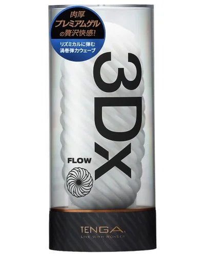 Masturbateur Tenga 3DX Flow