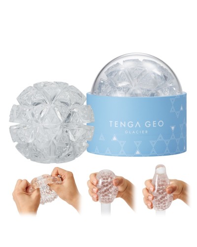 Masturbateur Tenga Geo Transparent - Glacier