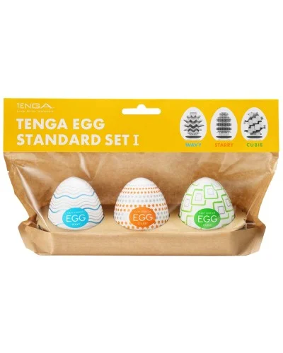 Œufs de masturbation Tenga Egg N1 x3