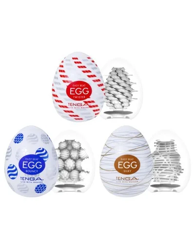 Œufs de masturbation Tenga Egg N2 x3