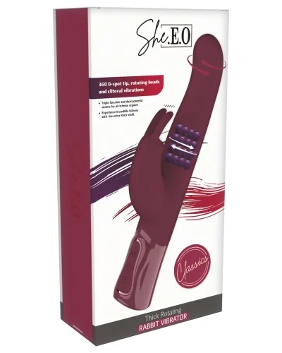 Vibro rabbit va-et-vient Thrustbunny 12 x 4cm