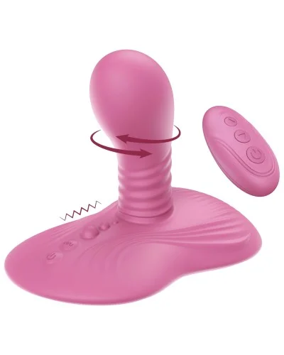 Double stimulateur vibrant rotatif Joystickball 9 x 4.5cm