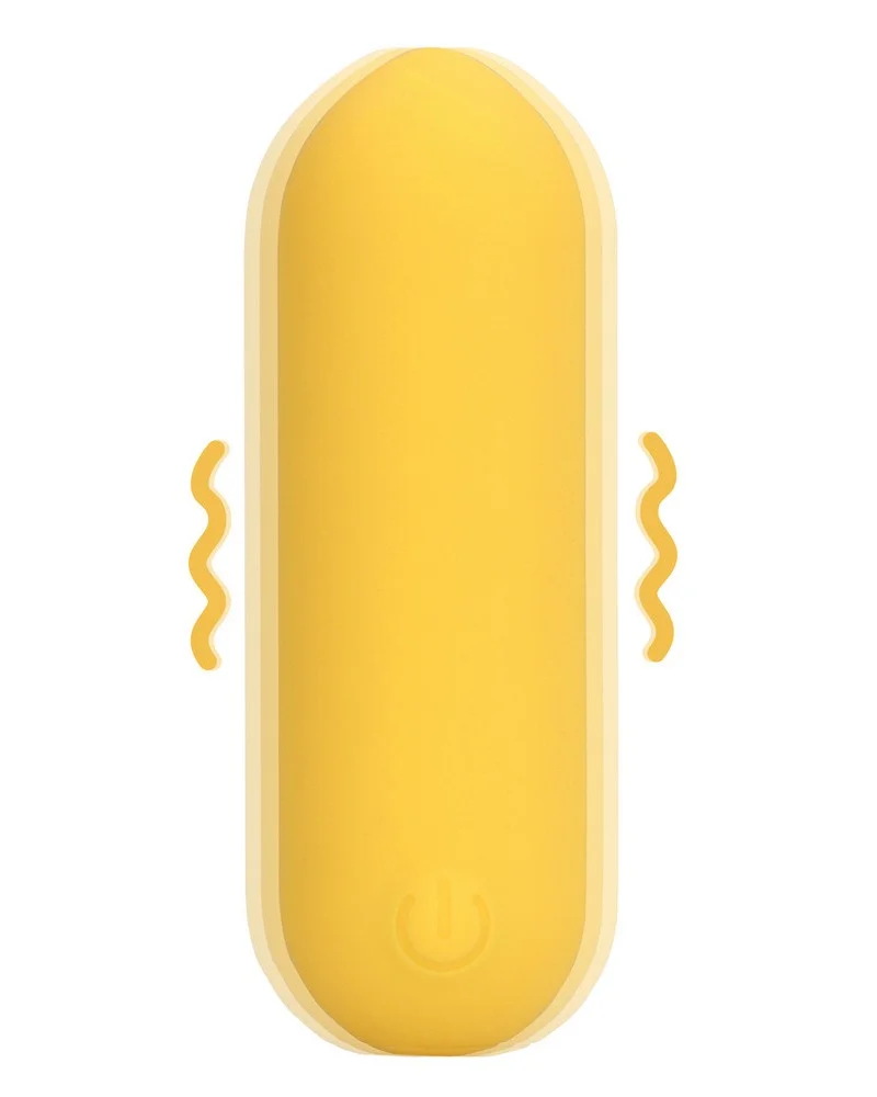 Mini vibro Yellowsmooth 6 x 2.3cm